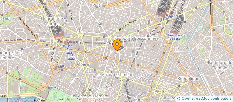 localisation de l'entreprise LE CABINET DES CURIEUX  PARIS