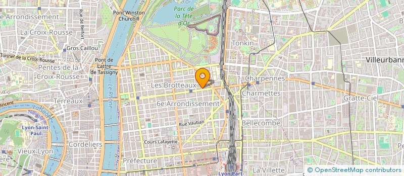 localisation de l'entreprise LE CABINEY  LYON