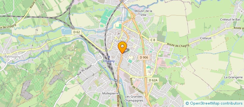 localisation de l'entreprise LE CABOULOT LYONNAIS à CHAGNY