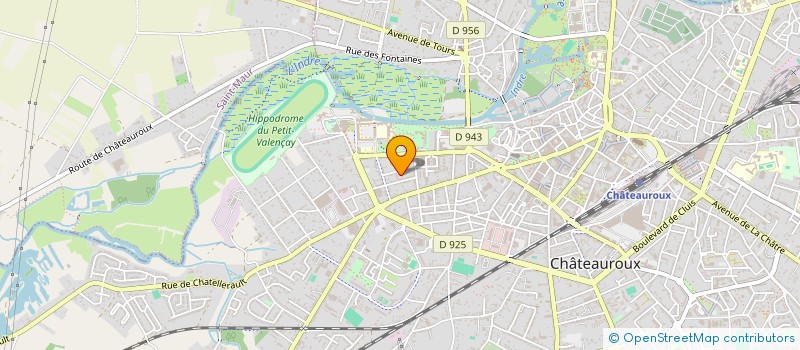 localisation de l'entreprise LE CACAOYER à CHATEAUROUX