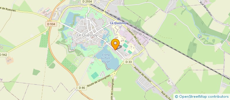 localisation de l'entreprise LE CACTUS à LE QUESNOY