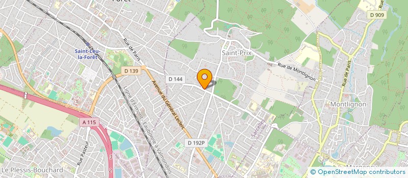 localisation de l'entreprise LE CACTUS BERBERE à SAINT-PRIX