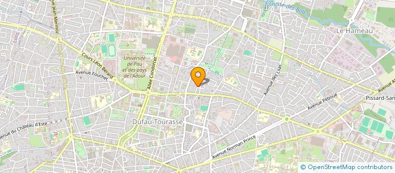 localisation de l'entreprise LE CACTUS TOULOUSAIN à PAU
