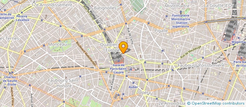 localisation de l'entreprise LE CADE  PARIS