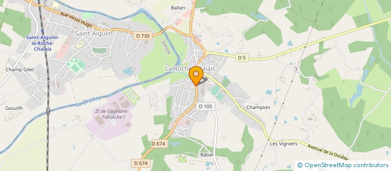 localisation de l'entreprise LE CADE  CUERS