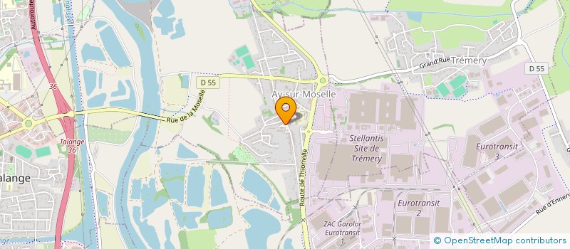 localisation de l'entreprise LE CADET CABRE  AY SUR MOSELLE