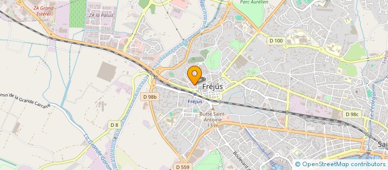 localisation de l'entreprise LE CADET ROUSSELLE à FREJUS