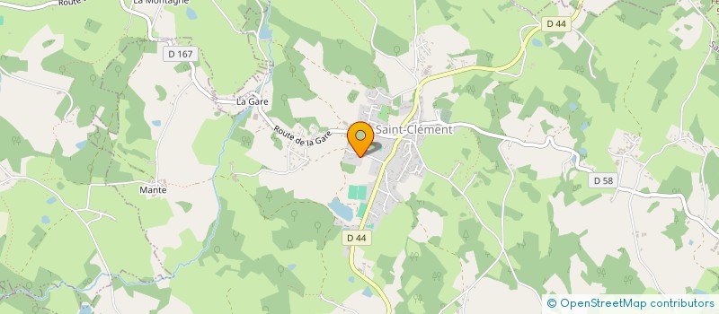 localisation de l'entreprise LE CADRAN LIGNE à SAINT-CLEMENT