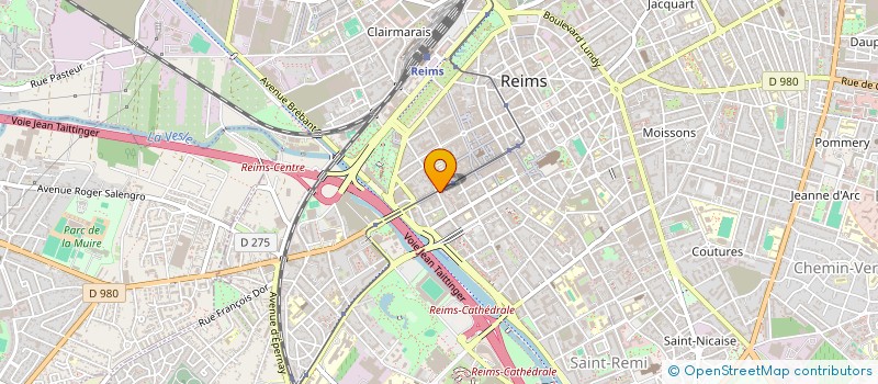 localisation de l'entreprise LE CADRE PASSE PARTOUT  REIMS