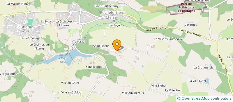 localisation de l'entreprise LE CADRE SOLAIRE  MALANSAC