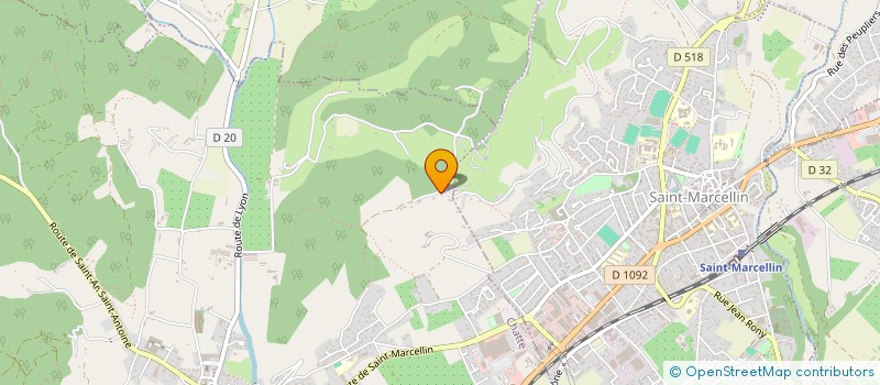 localisation de l'entreprise LE CADUCEE  CHATTE