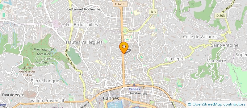 localisation de l'entreprise LE CADY EN FOLIE DE VOTRE GROSSISTE à CANNES