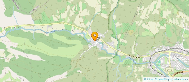 localisation de l'entreprise LE CAFE DE FA  VAL-DU-FABY