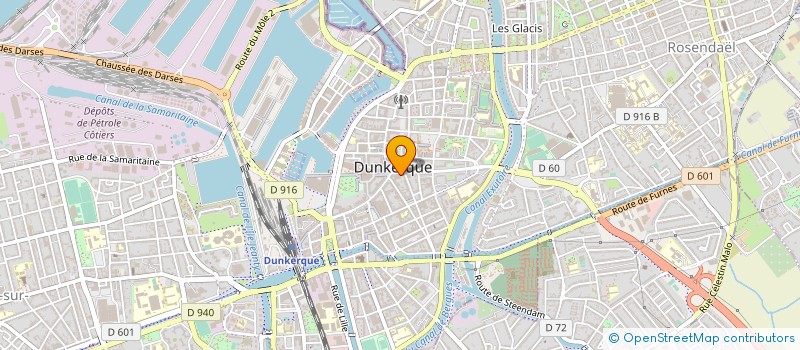 localisation de l'entreprise LE CAFE DE LA BANQUE à DUNKERQUE