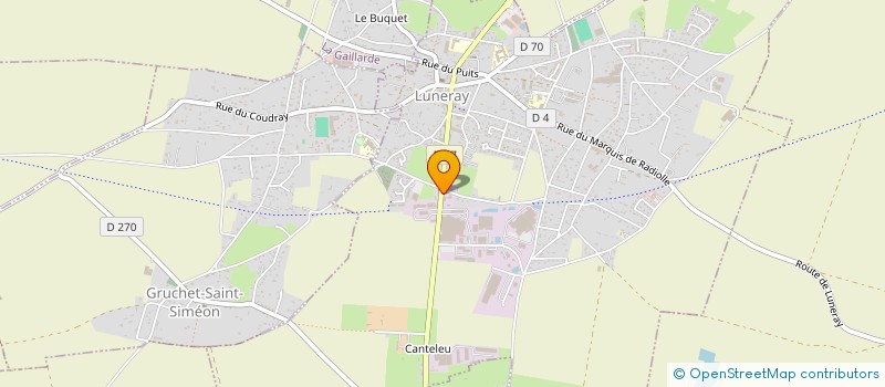 localisation de l'entreprise LE CAFE DE LA GARE  QUIBERVILLE