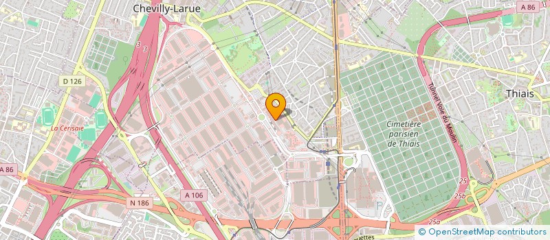 localisation de l'entreprise LE CAFE DE LA TOUR  CHEVILLY-LARUE