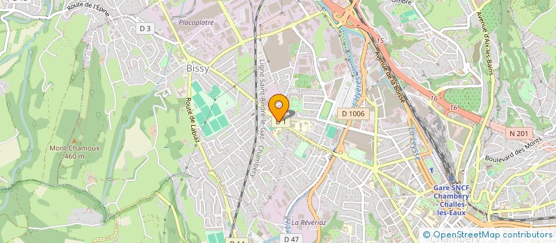 localisation de l'entreprise LE CAFE DE LYON  CHAMBERY