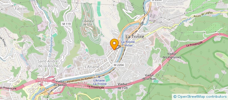 localisation de l'entreprise LE CAFE DES ANCIENS  NICE