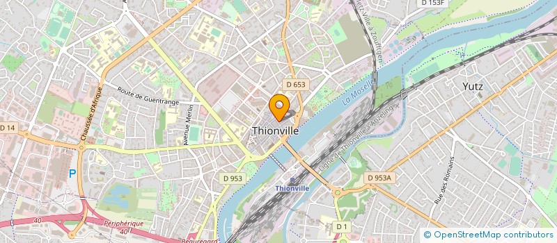 localisation de l'entreprise LE CAFE DES DELICES  THIONVILLE