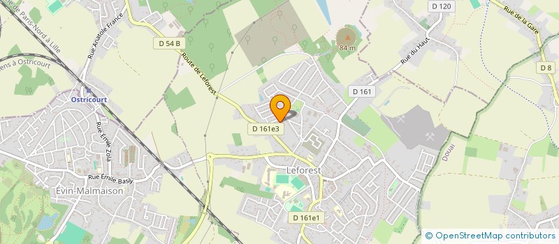 localisation de l'entreprise LE CAFE DES ENFANTS  LEFOREST