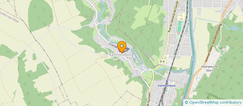 localisation de l'entreprise LE CAFE DES FILLES  VALMONDOIS