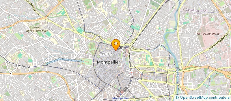 localisation de l'entreprise LE CAFE DES LETTRES à MONTPELLIER