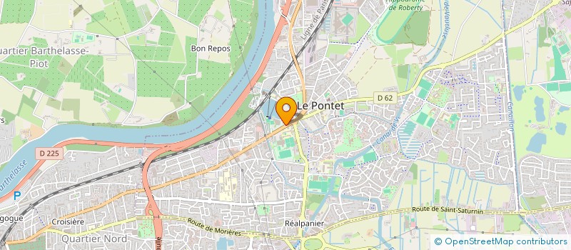 localisation de l'entreprise LE CAFE DU LAC  CARPENTRAS