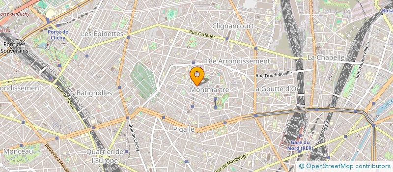 localisation de l'entreprise LE CAFE DU TERTRE à MEUDON