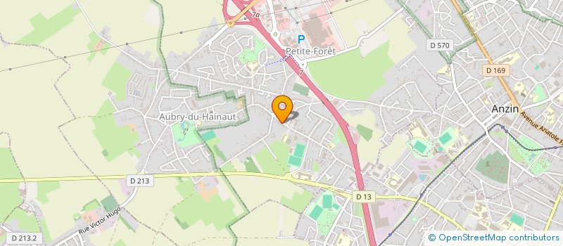 localisation de l'entreprise LE CAFE FRANCAIS  PETITE-FORET