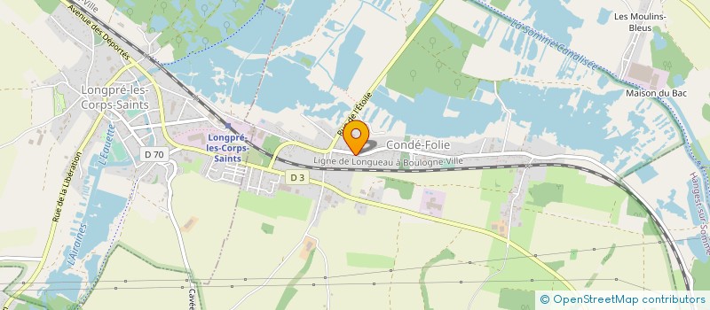 localisation de l'entreprise LE CAFE FRANCAIS à CONDE-FOLIE