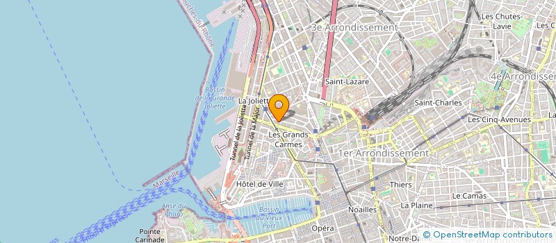 localisation de l'entreprise LE CAFE PIXEL à MARSEILLE