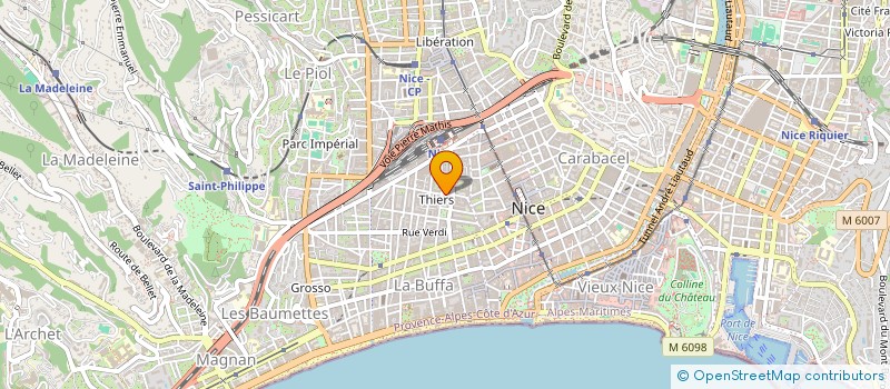localisation de l'entreprise LE CAFE TURC  NICE