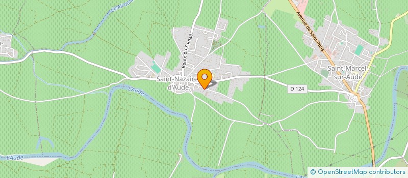 localisation de l'entreprise LE CAGIBI  SAINT-NAZAIRE-D'AUDE