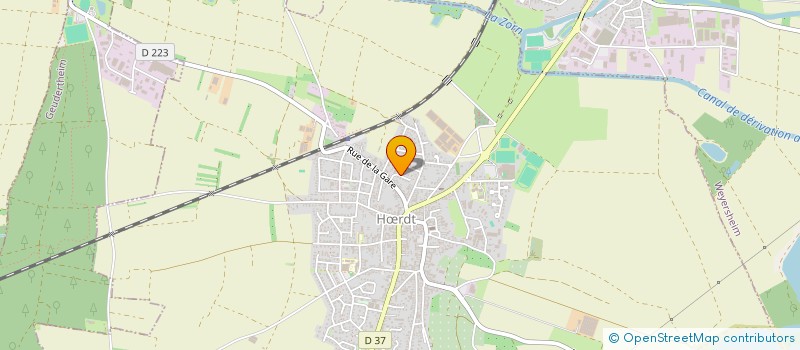 localisation de l'entreprise LE CAILLOU  HRDT