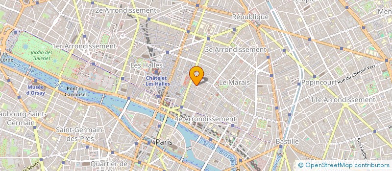 localisation de l'entreprise LE CAIMAN  PARIS