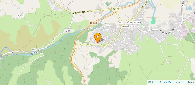 localisation de l'entreprise LE CAIRN à SAINT-MARCELLIN-EN-FOREZ