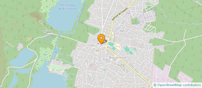 localisation de l'entreprise LE CAIRN  BISCARROSSE