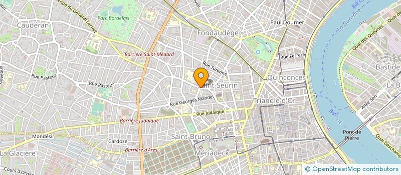 localisation de l'entreprise LE CAKE BORDELAIS à BORDEAUX