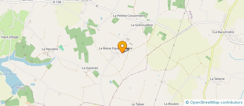 localisation de l'entreprise LE CALAIS  SAINT-MICHEL-CHEF-CHEF