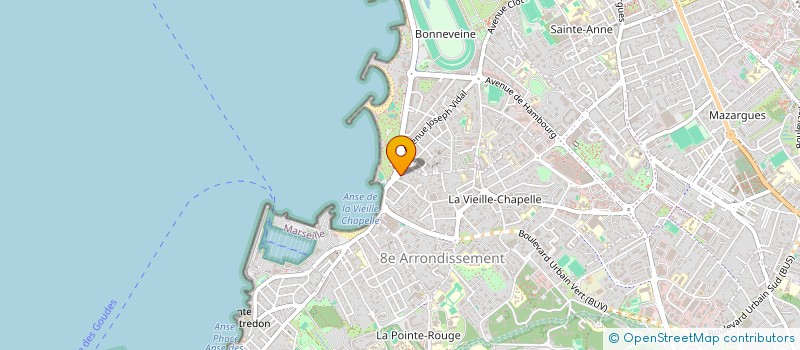 localisation de l'entreprise LE CALANQUAIS à MARSEILLE