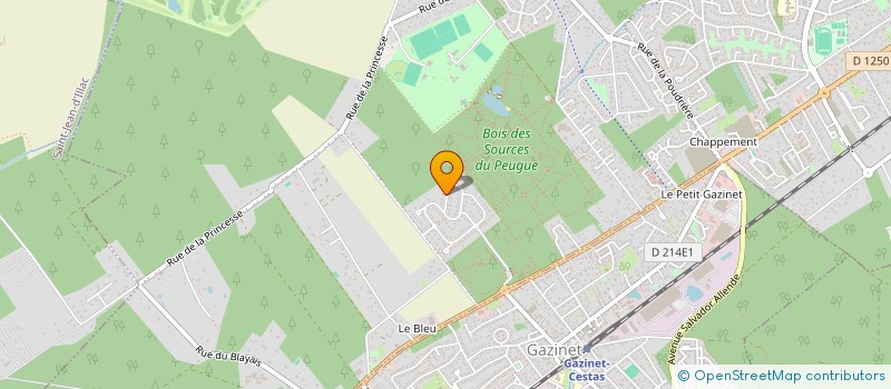 localisation de l'entreprise LE CALEM  PESSAC