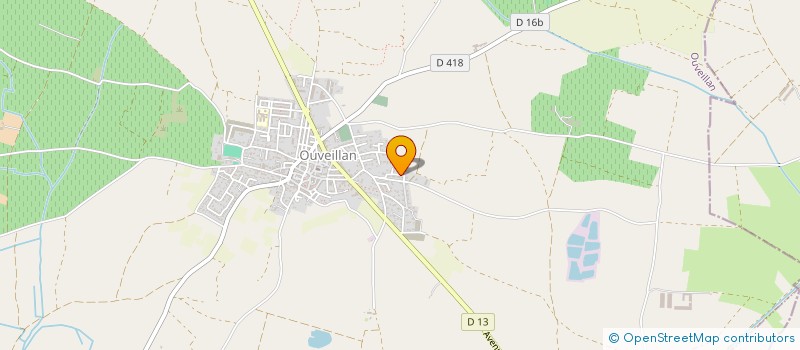 localisation de l'entreprise LE CALME DES SOMMETS à OUVEILLAN