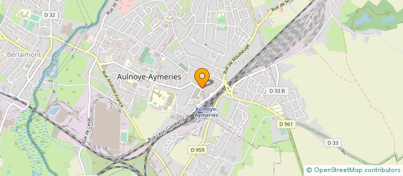 localisation de l'entreprise LE CALUMET AULNOYE AYMERIES à AULNOYE-AYMERIES