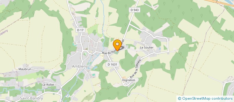 localisation de l'entreprise LE CALVAIRE à AMBLENY