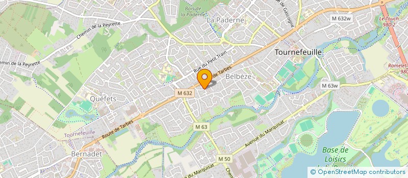 localisation de l'entreprise LE CALVEP  TOURNEFEUILLE