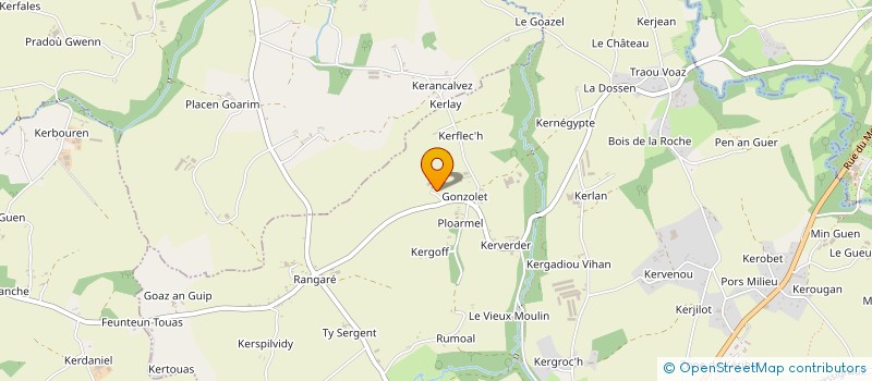 localisation de l'entreprise LE CALVEZ à GOUDELIN