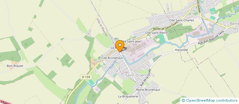 localisation de l'entreprise LE CALYPSO  SAINT-OUEN