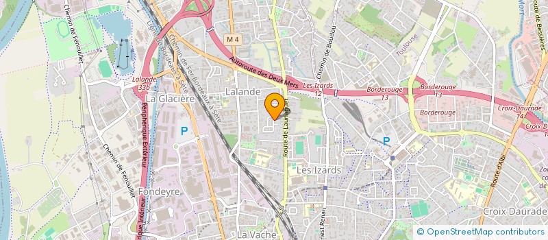 localisation de l'entreprise LE CALYS à TOULOUSE