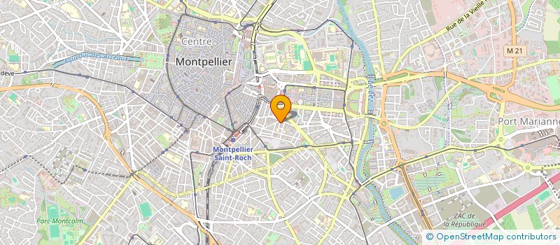 localisation de l'entreprise LE CAM à MONTPELLIER