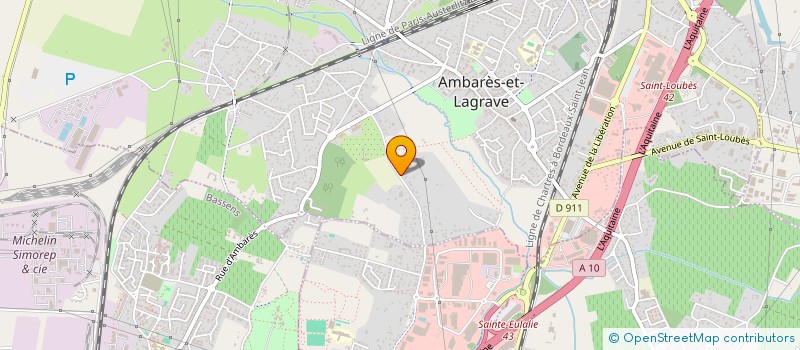 localisation de l'entreprise LE CAM DEMENAGEMENT  AMBARES-ET-LAGRAVE